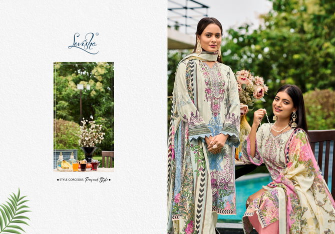 Naira Nx Vol 10 By Levisha Cambric Cotton Printed Dress Material Wholesale Shop In Surat